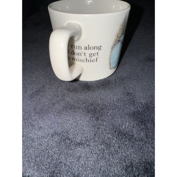 Wedgwood England Beatrix Potter Peter Rabbit Plates Cups Set Lot of 5 Easter - Picture 12 of 16